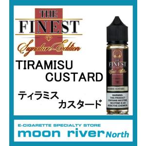 THE FINEST TIRAMISU CUSTARD ファイネスト ティラミスカスタード 電子タバコ VAPE リキッド 60ml｜moon-river2