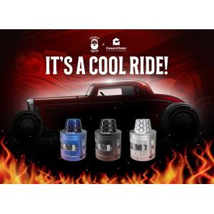 [UK Design] Swedish Vaper HotRod 24mm RDA / VAPE 電子タバコ アトマイザー