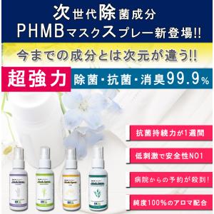 抗菌スプレー マスク 超強力 除菌 99.9％ ウィルス 消臭 アロマ配合 服  長時間持続 安全 ノンアルコール 低刺激 60ml 日本製