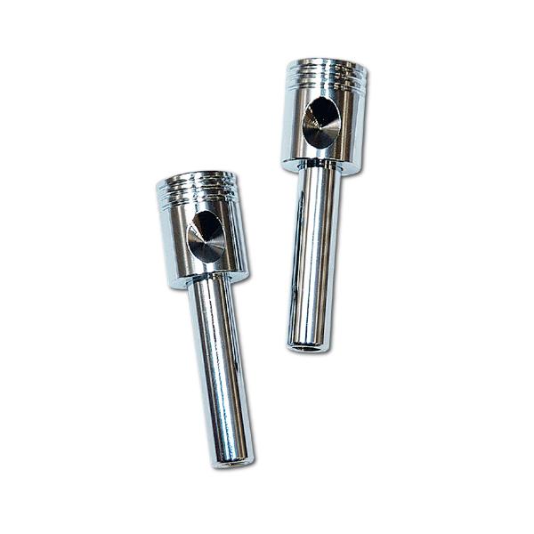 クローム ピストン ドアロック ノブ