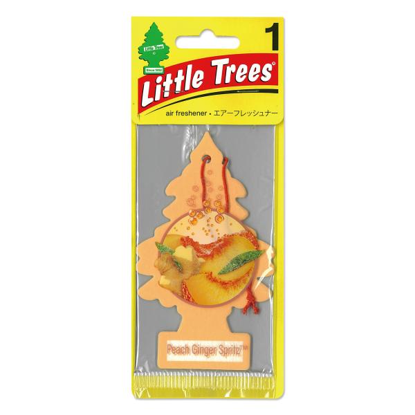 リトルツリー Little Tree エアーフレッシュナー ピーチ ジンジャー スピリッツ