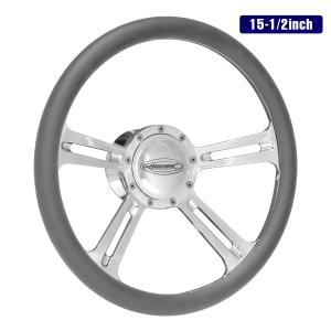 バドニック ステアリング ホイール アイス Budnik Steering Wheel Ice 15-1/2inch｜mooneyes