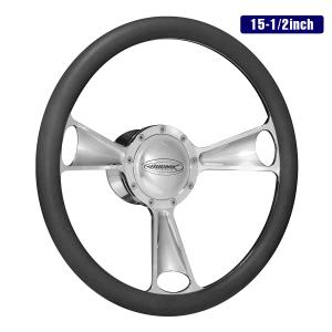 バドニック ステアリング ホイール リボルバー Budnik Steering Wheel Revolver 15-1/2inch｜mooneyes