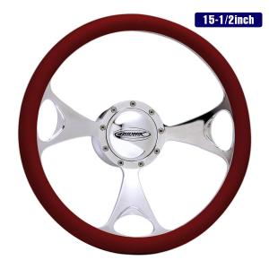 バドニック ステアリング ホイール Budnik Steering Wheel 430 15-1/2inch｜mooneyes