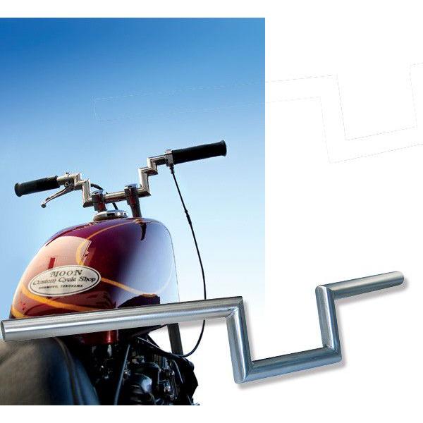 MOON Custom Cycle Shop Original Hadle Bars(ステンレス製）