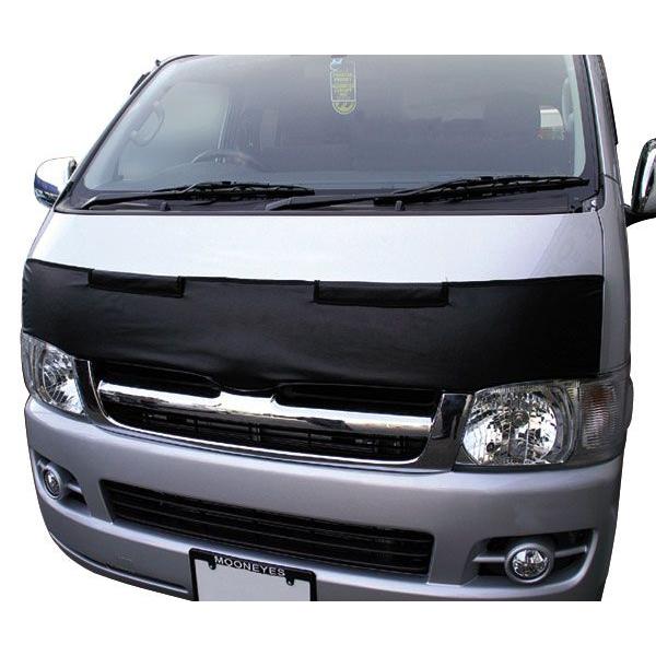 MOONEYES (ムーンアイズ) フード ガード ブラ 200系 ハイエース用