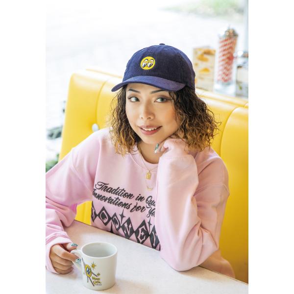 ムーンアイズ MOON アイボール コーデュロイ キャップ