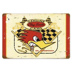 クレイスミス Mr. Horsepower レーザー カット メタル サイン