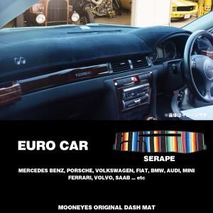 ムーンアイズ EURO CAR オリジナル サラペ柄 (レインボー/マルチカラー) ダッシュボードマット ダッシュマット FIAT VW など
