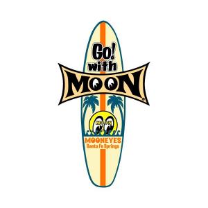 ムーンアイズ MOON サーフボード ステッカー｜MOONEYES