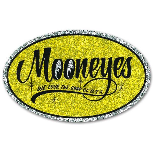 ムーンアイズ MOONEYES (ムーンアイズ) Oval ステッカー