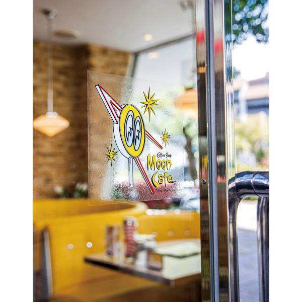 ムーンアイズ MOON Cafe ネオン ステッカー