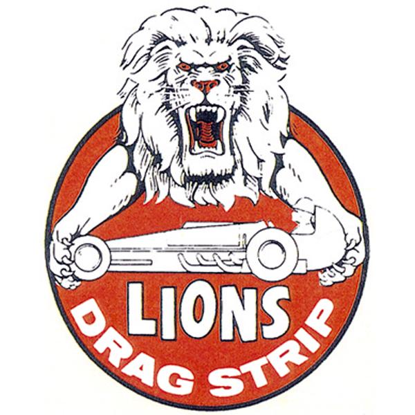 LIONS DRAG STRIP ステッカー