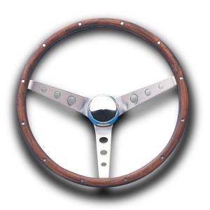 グラント クラシック フォード ウッド ステアリング /Grant Classic Ford Model Wood Steering Wheel 37cm｜mooneyes