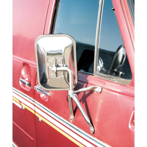 クロームド ストリート バン ミラー