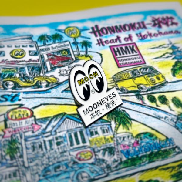 ムーンアイズ 本牧 横浜 MOONEYES ハット ピン