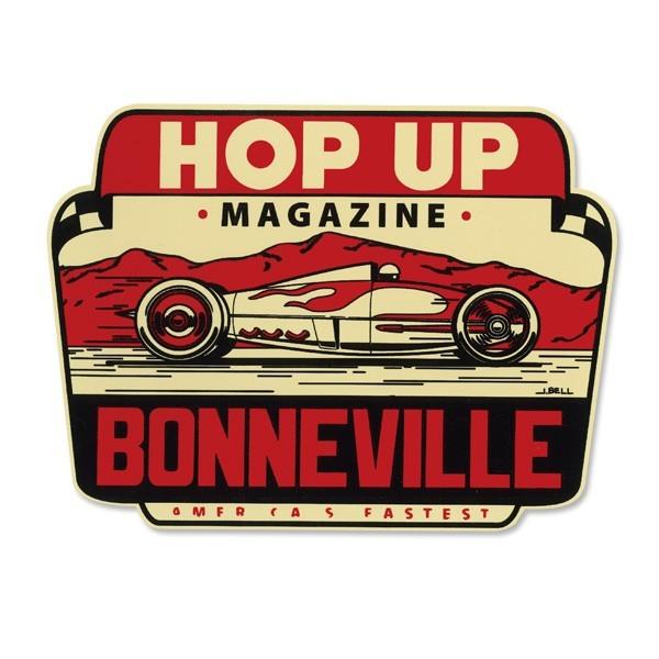 Hop Up magazine Bonneville デカール （水張り）