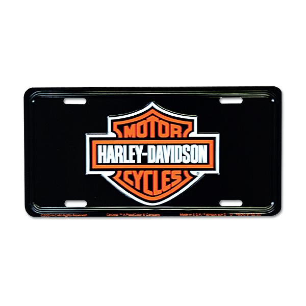 ハーレー ダビッドソン HARLEY-DAVIDSON スティール ライセンス プレート