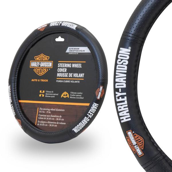 HARLEY-DAVIDSON (ハーレー ダビッドソン) Elite ステアリング ホイール カバ...