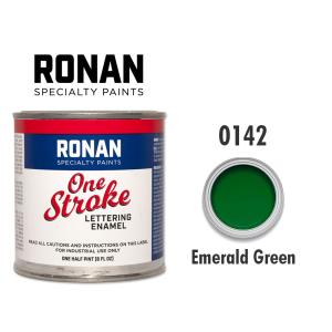 エメラルド グリーン 0142 - ロナン ワンストローク ペイント (Ronan One Stroke Paint)  237ml ムーンアイズ (MOONEYES)｜mooneyes