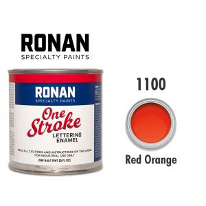 レッド オレンジ 1100 - ロナン ワンストローク ペイント (Ronan One Stroke Paint)  237ml ムーンアイズ (MOONEYES)｜MOONEYES