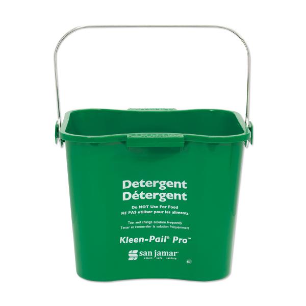 サンジャマー San Jamar Kleen Pail Detergent グリーン バケツ 5L