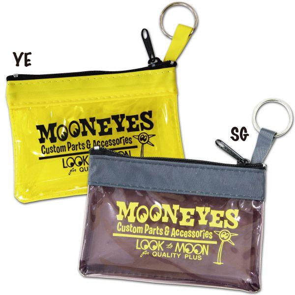 MOON Key Ring Zippered Pouch (ムーン キーリング ジップド ポーチ）