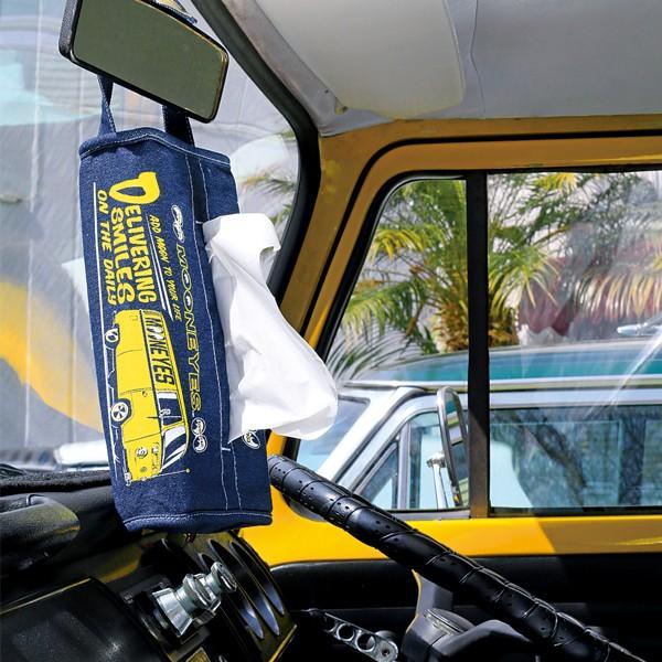 ムーンアイズ MOON Bus デニム ティッシュ カバー