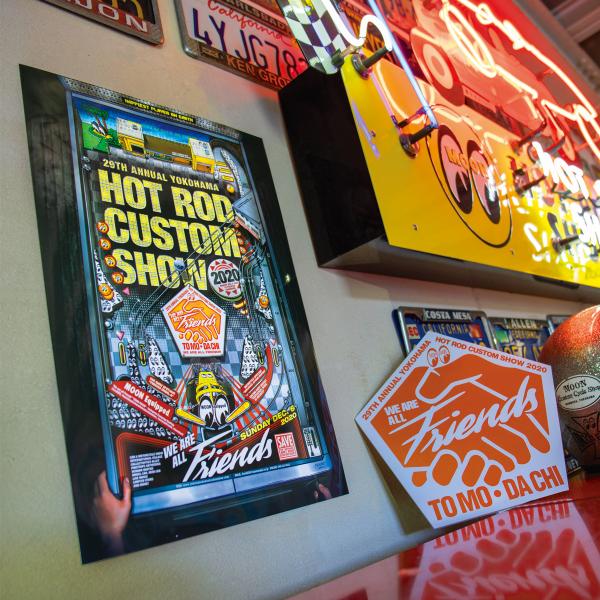 ムーンアイズ ポスター 29th Annual YOKOHAMA HOT ROD CUSTOM SH...