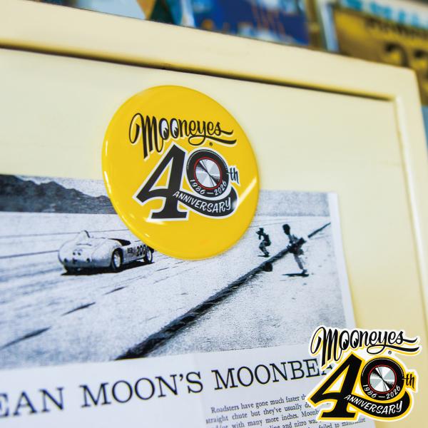 ムーンアイズ MOONEYES 40th Anniv. カン マグネット