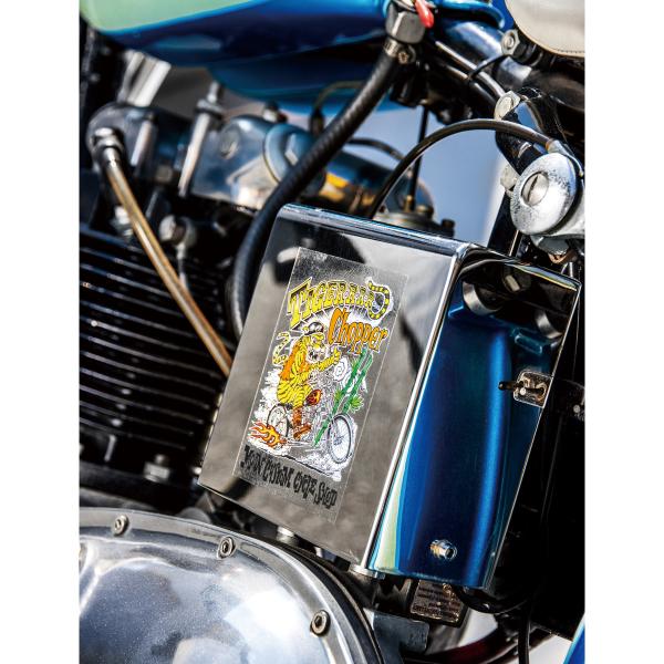 ムーンアイズ MCCS Tiger Chopper ステッカー