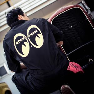 ムーンアイズ つなぎ メンズ Dickies ディッキーズ おしゃれ