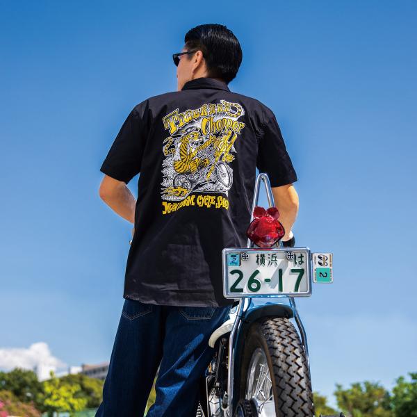 ムーンアイズ MCCS Tiger Chopper ワークシャツ