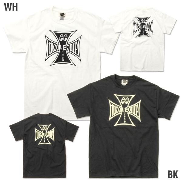 XXLサイズムーンアイズ MOON Equipped Iron Cross Tシャツ