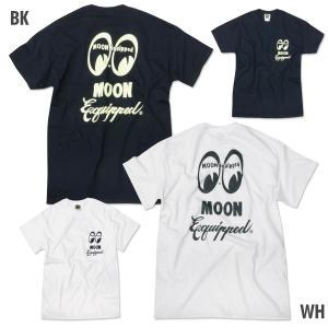 MOONEYES ムーンアイズ MOON Equipped (ムーン イクイップド) ロゴ T