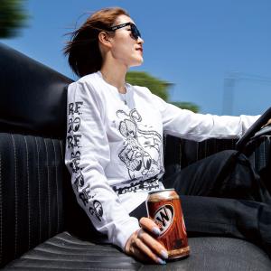 XXLサイズ クレイスミス ロング スリーブ Tシャツ ブラック : MOONEYES