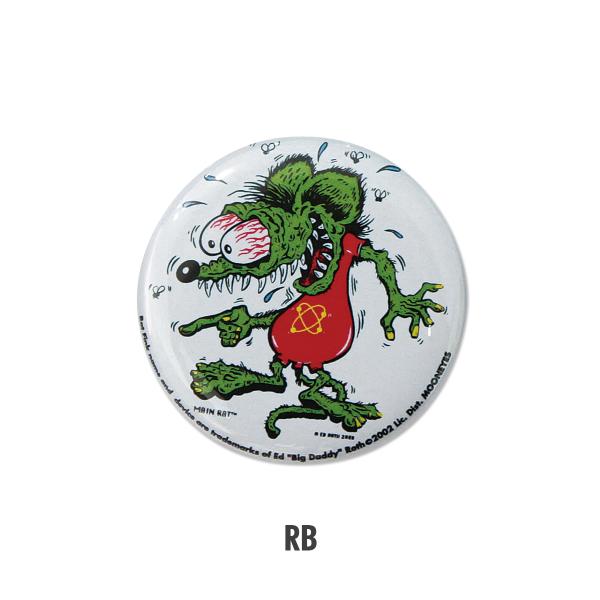 ラットフィンク Rat Fink カン バッジ (缶バッジ) ラット ボーイ