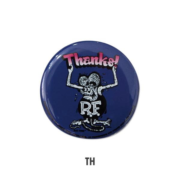 ラットフィンク Rat Fink カン バッジ (缶バッジ) サンクス