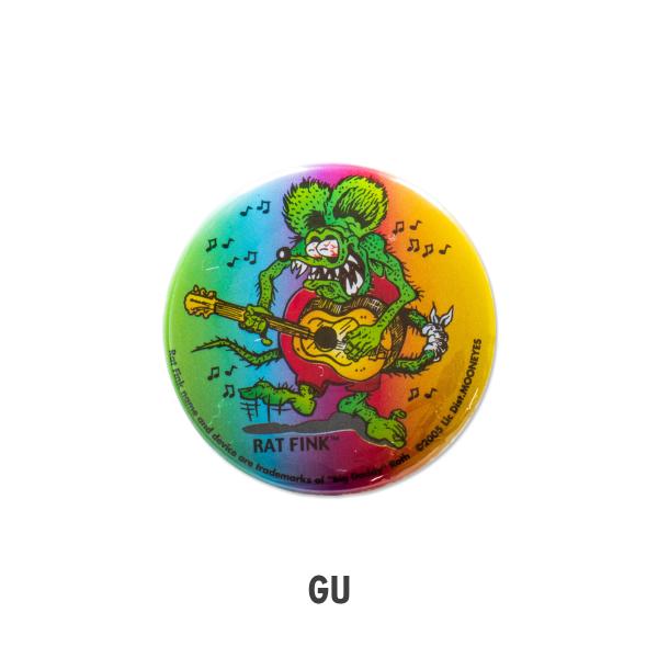 ラットフィンク Rat Fink カン バッジ (缶バッジ) ギター