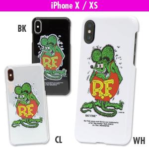 ラットフィンク (Rat Fink) iPhone X, XS ハード カバー