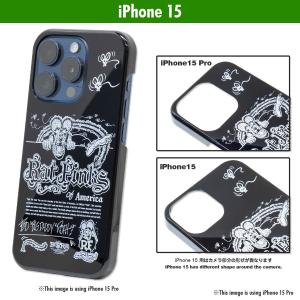 ラットフィンク Rat Fink of America iPhone 15 ハードケース ブラック｜mooneyes