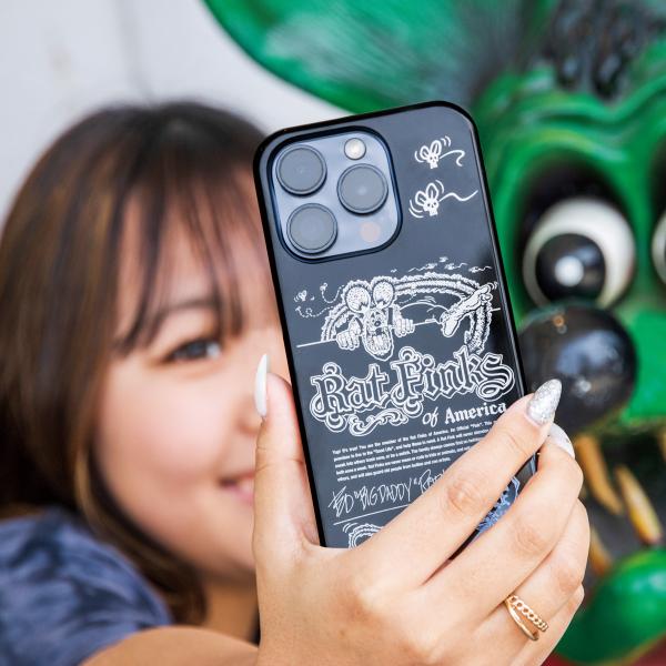 ラットフィンク Rat Fink of America iPhone 15 Pro ハードケース ブ...