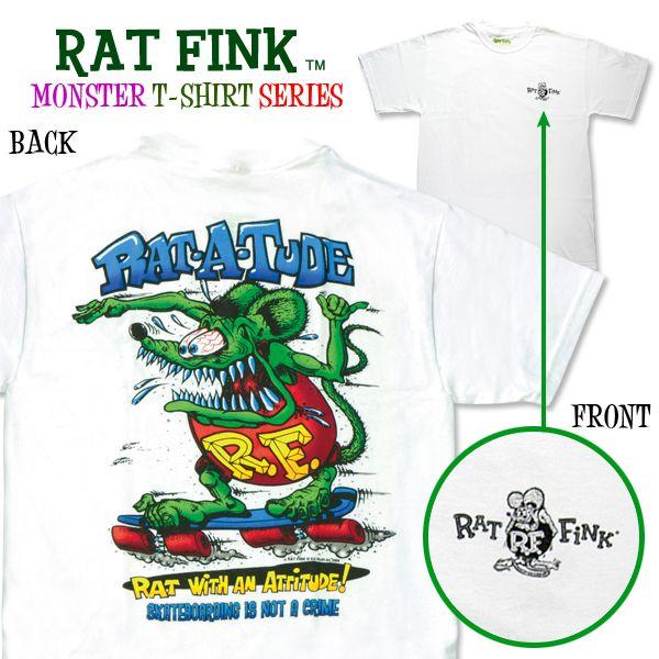 Rat Fink(ラットフィンク)  モンスター Tシャツ "Rat-a-Tude"