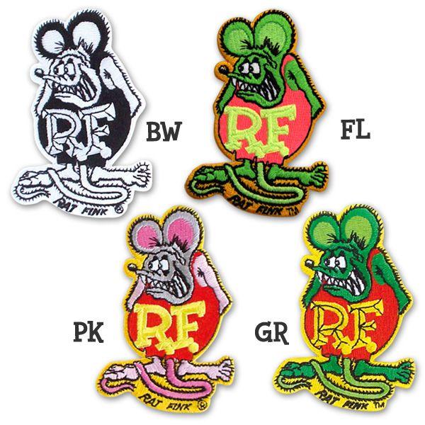 Rat Fink(ラットフィンク)  パッチ 9.5cm
