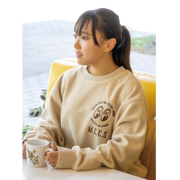 30%OFF ムーンアイズ MCCS Embroidery フリース スウェットシャツ