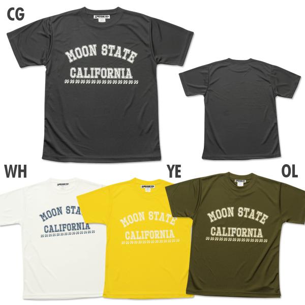 XXLサイズ ムーンアイズ MOON State California ドライ Tシャツ