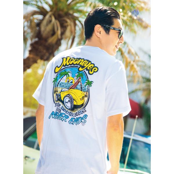 ムーンアイズ MOON Summer Never Ends Tシャツ