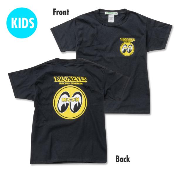 ムーンアイズ キッズ &amp; レディース MOONEYES Racing Division Tシャツ