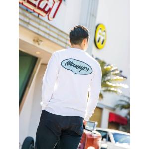 ムーンアイズ MOONEYES オーバル パッチ ロング スリーブ Tシャツ