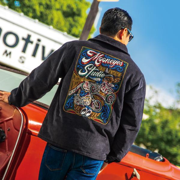 ムーンアイズ MOON Signs &amp; Pinstriping Studio 26 コーデュロイ ス...